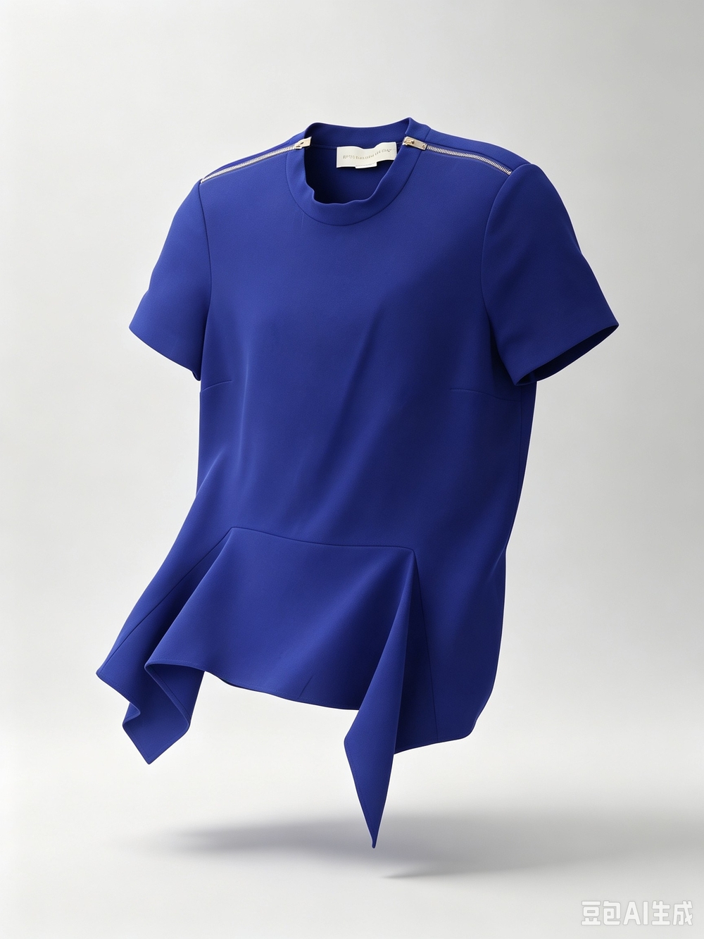 Stella McCartney Short Sleeve Peplum Top